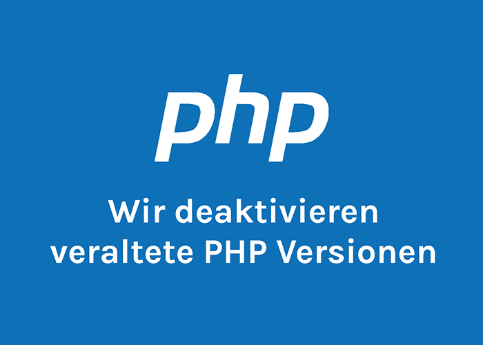 Notwendiges PHP Update 2024